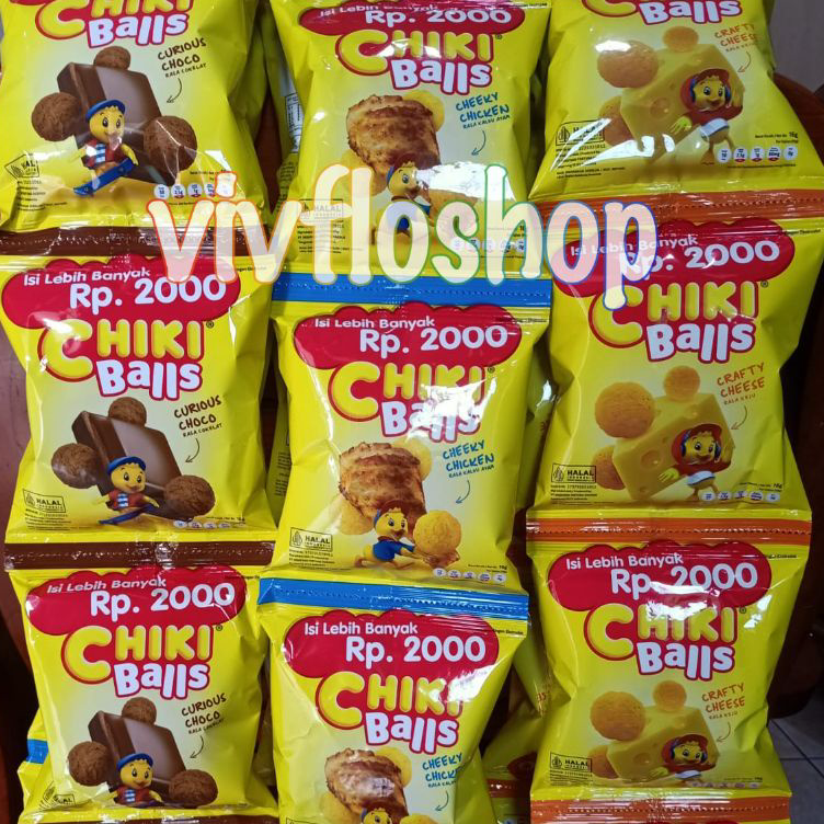 

TERMURAH Chiki Balls (10 x 16 gram)