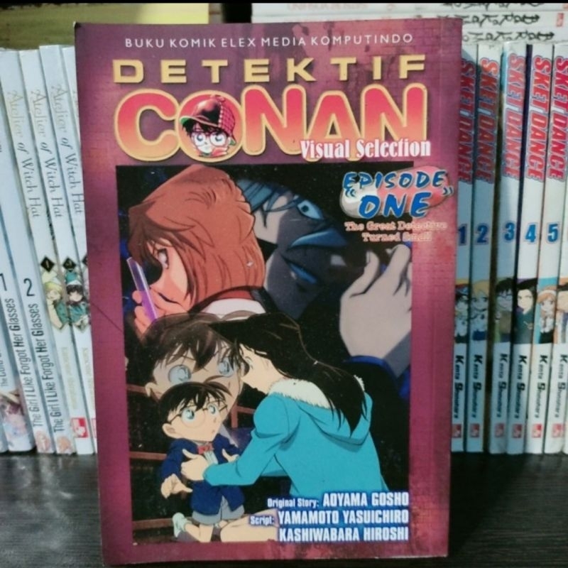 komik detektif conan visual selection episode one atau vol 1