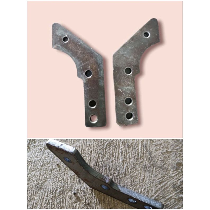 pangkon peninggi shock belakang c70 tebal dudukan penggeser