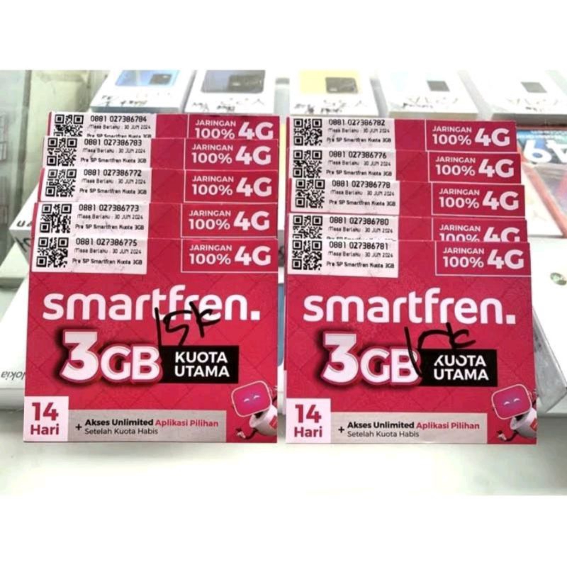 Perdana Smartfren Kuota 3GB