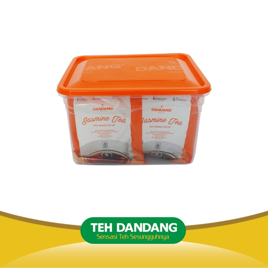 

Teh Dandang Jasmine 2 Renceng isi 8 tea bag Free Lunch box