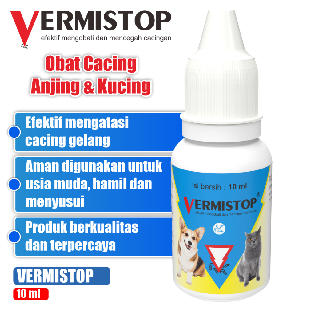 Obat Cacing Vermistop Medion