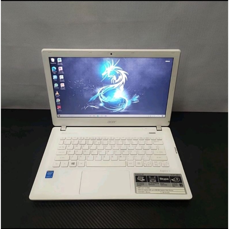 Laptop Acer Aspire V3-371 Core i5 Gen 5 Ram 8GB SSD 256G Windows 10 Pro -Like New Siap Pakai