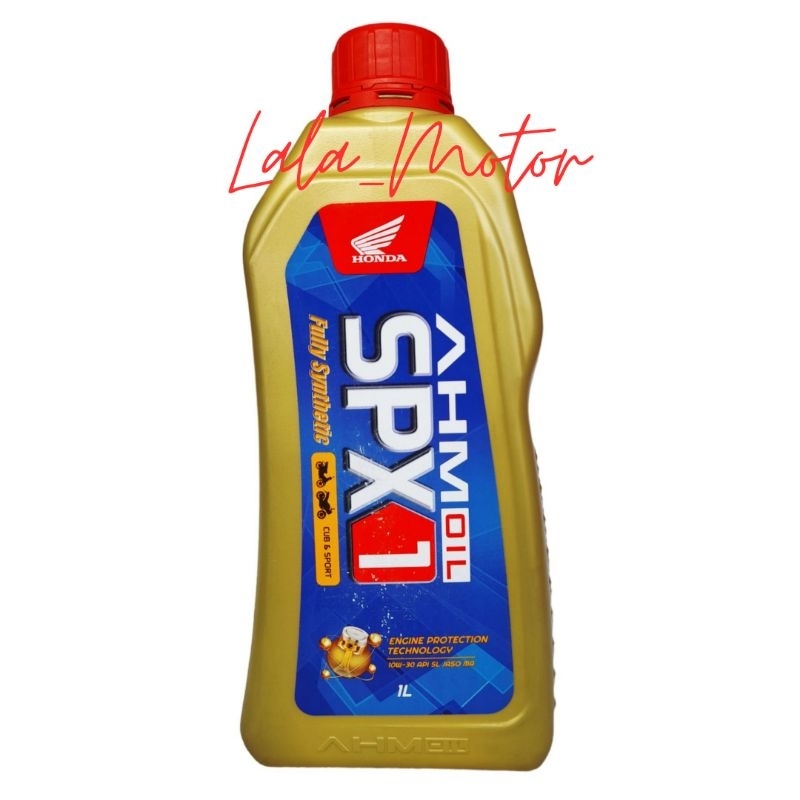 Oli Mesin Motor Manual SPX1 Ahm 800ml