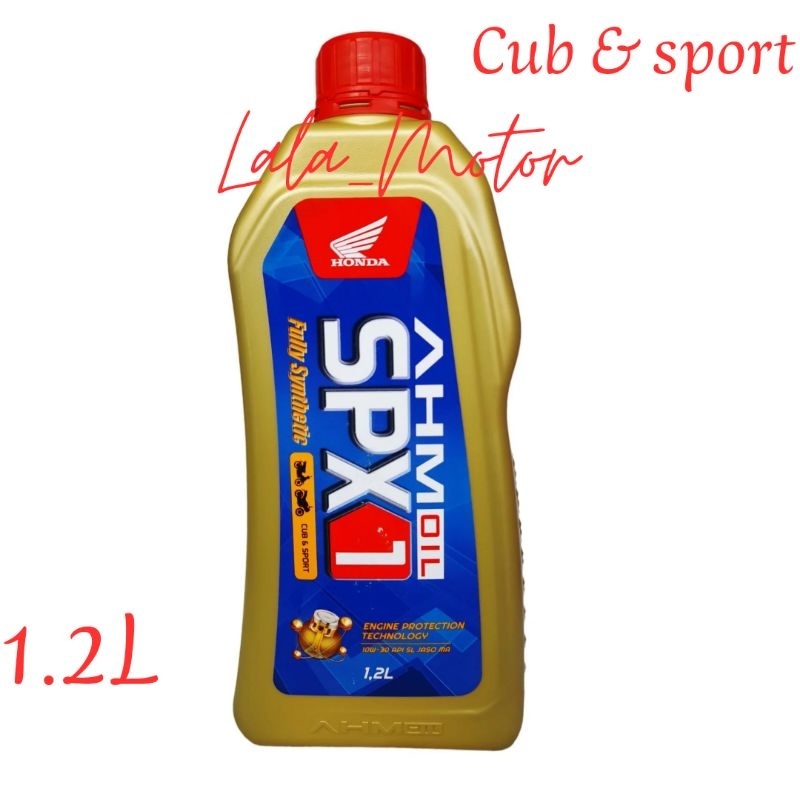 Oli Mesin Motor Sport SPX1 Ahm 1200ml