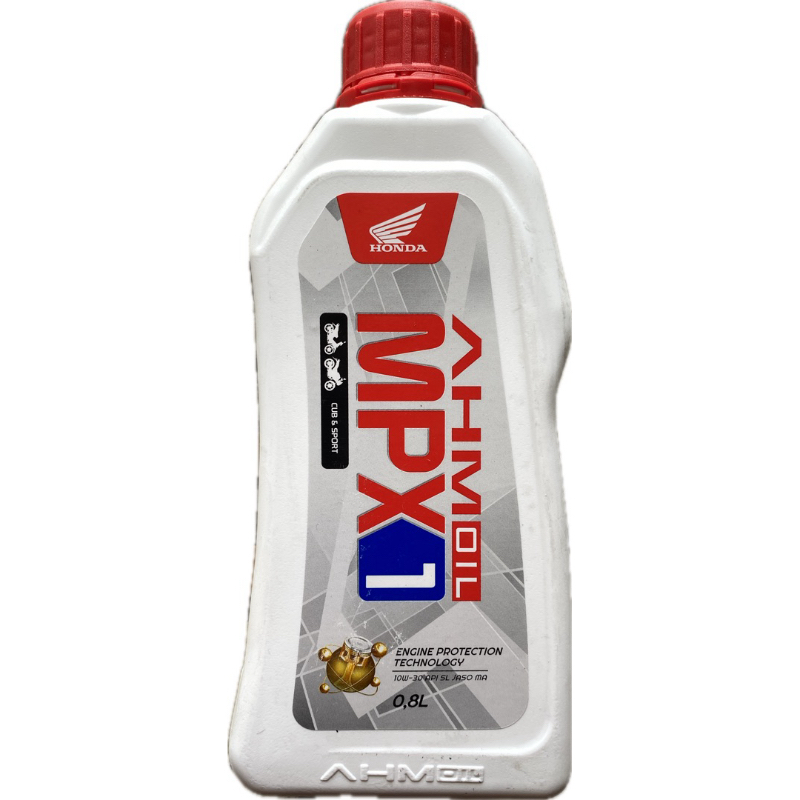Oli MPX1 asli AHM Honda 0,8 Liter
