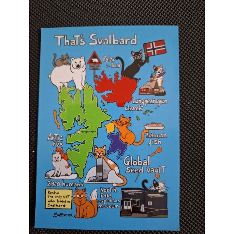 

kartu pos kucing titina/titina cat postcard
