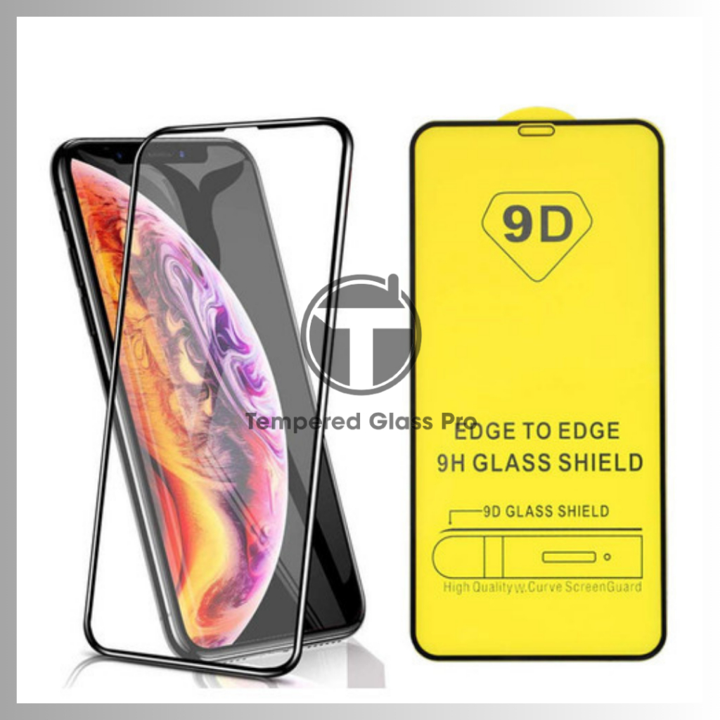 Tempered Glass Full Cover Clear 9D/21D/88D Grosir (Tidak Termasuk Tisu)