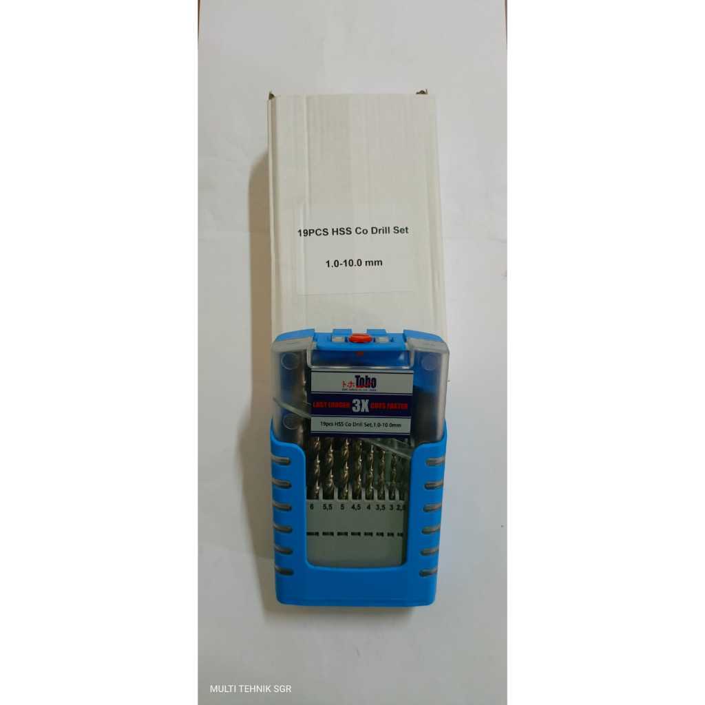 Mata Bor Toho Set Hss 19pcs