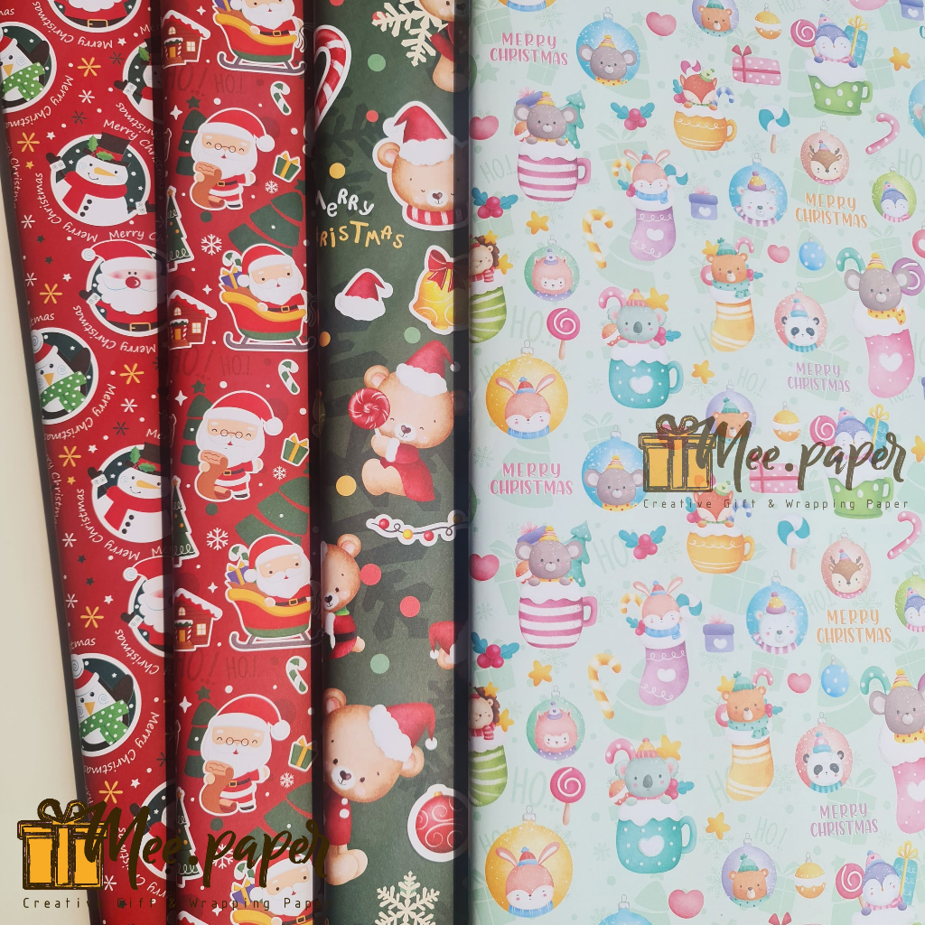 

Kertas Kado Sansan Wawa Motif Natal, Bungkus / Wrapping Paper