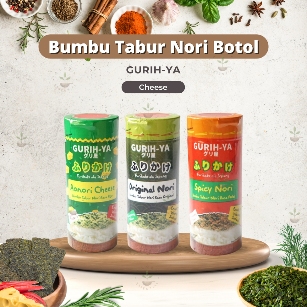 

Gurihya Nori Seaweed - Gurih-Ya Rumput Laut Tabur Nori