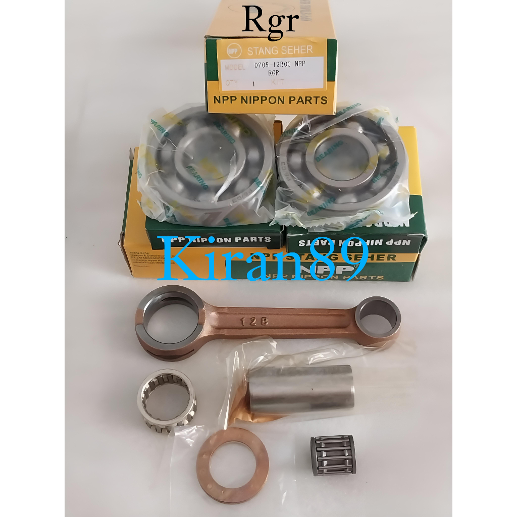 Stang seher Suzuki RGR 150 Plus bearing kruk as kanan kiri ori Npp