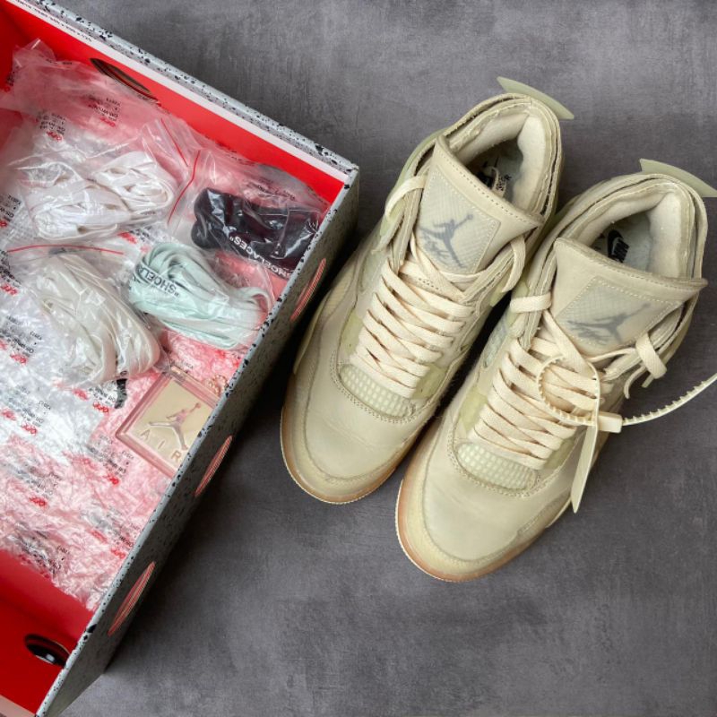 Air Jordan 4 Retro SP Off White Sail (W)