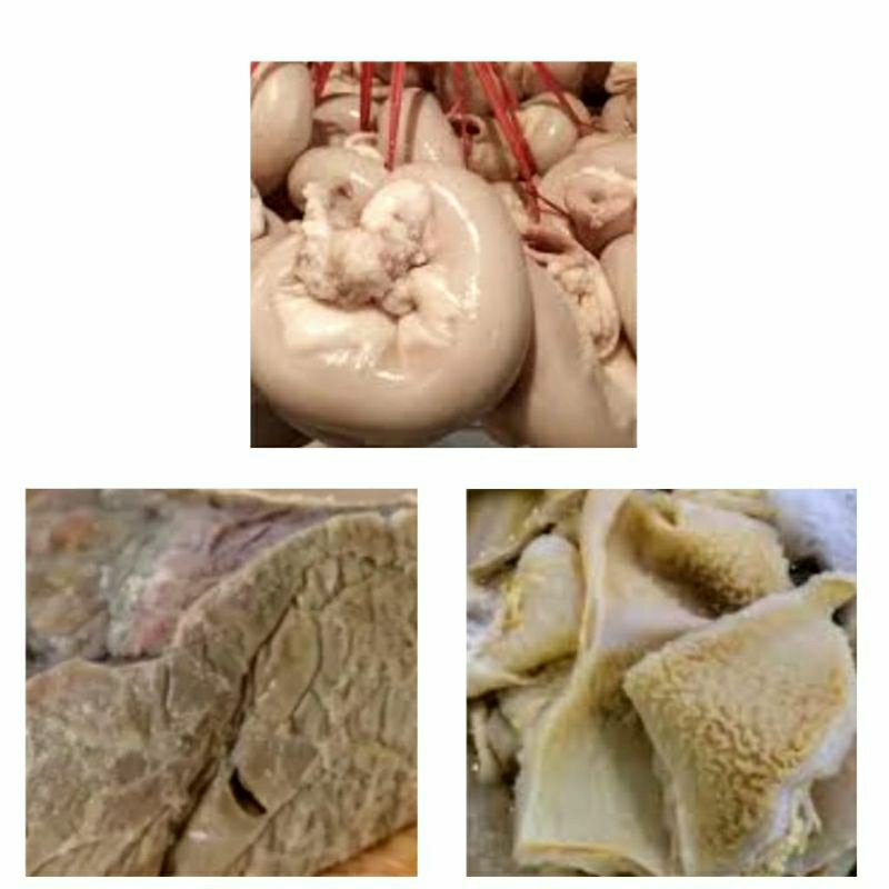 

(Pesan malam / H - 1) Paru sapi, babat sapi, usus sapi tamusu