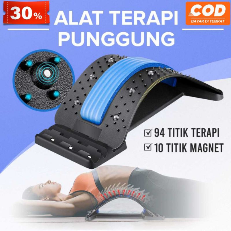Alat Terapi Punggung Belakang Original / Alat Terapi Punggung Magnet Lumbar Spinal Support Relax - D