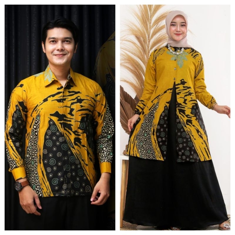couple batik kombinasi