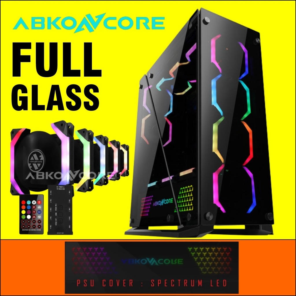 ABKONCORE TENGRI 650 GAMING CASE - NON PSU