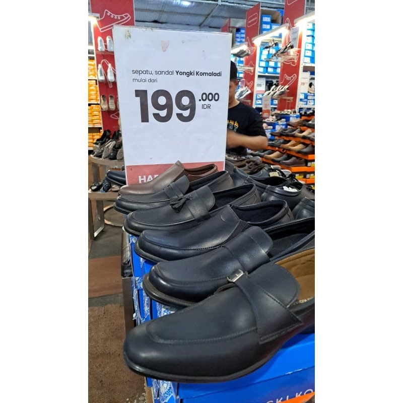 Sepatu Pria sepatu kantor formal Yongki Komaladi ORI 100% (Vantovel, mukasin, Casual)