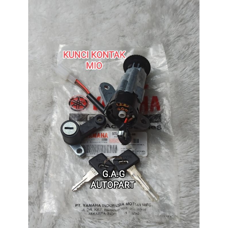 KUNCI KONTAK KEY SET YAMAHA MIO SPORTY MIO LAMA 5TL