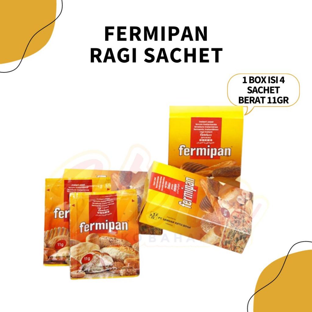 

Fermipan Ragi Kering Instant Sachet 4 x 11gr