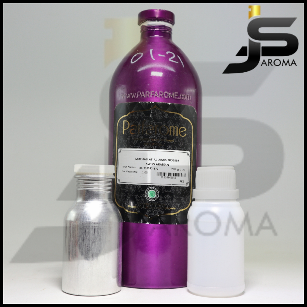 Bibit/Biang Parfum Murni MUKHALAT AL ARAIS BY PARFAROME PREMIUM Kemasan REPACK 100gr PP135