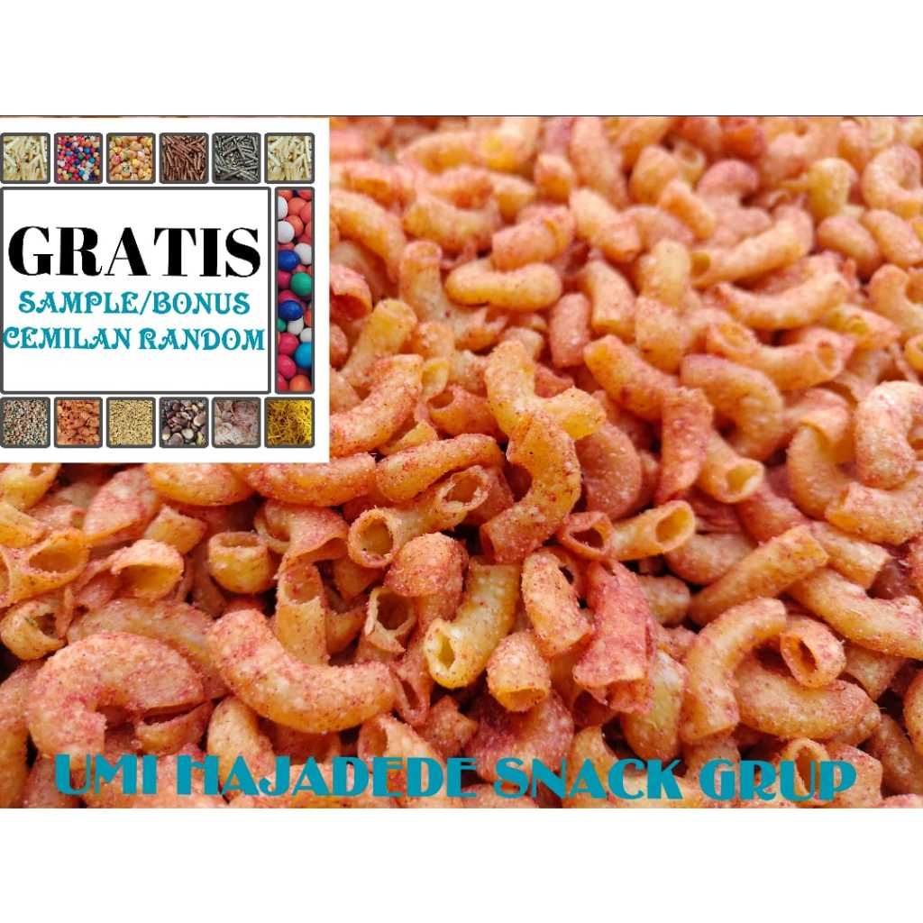 

(GRATIS BONUS) CEMILAN 1KG MACARONI BANTET