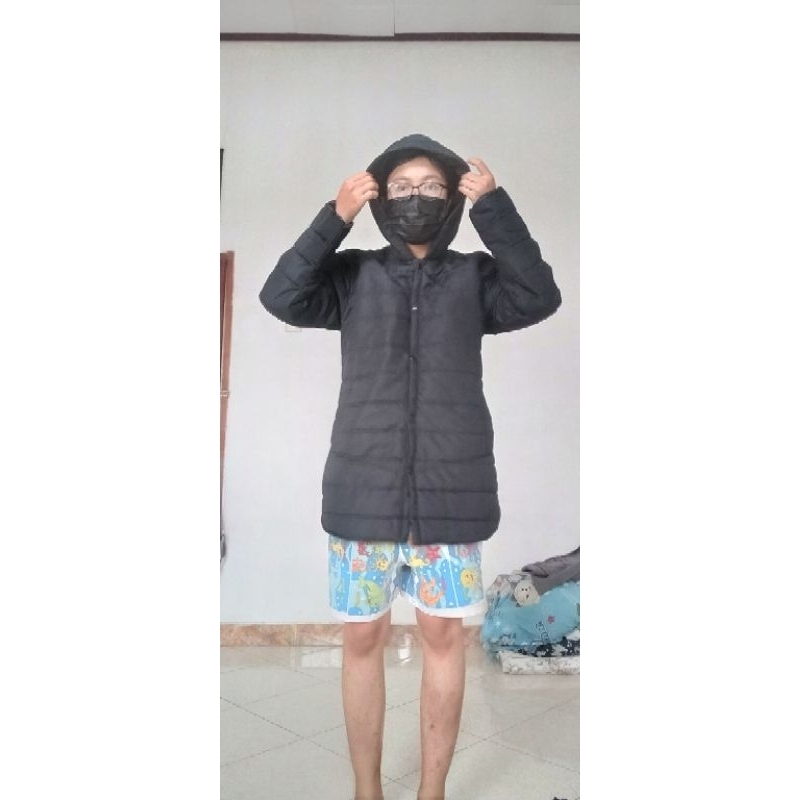 jaket long Coat wanita