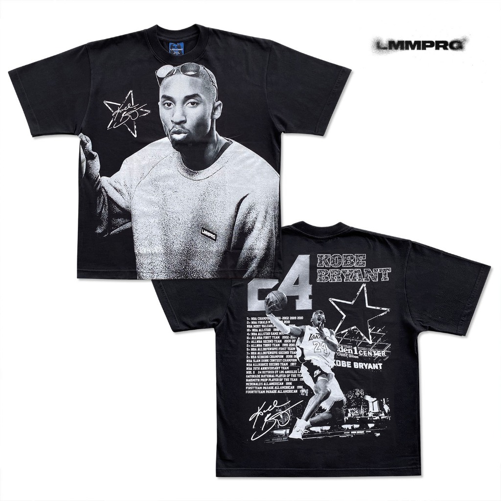 KAOS BAJU KOBE BRYAN LAKERS T-SHIRT OVERSIZE | LMM PRG