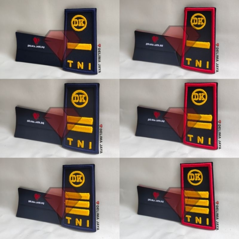 Pangkat PDH TNI AU  DK AU Letda / Lettu / Kapten / Mayor / Letkol / Kolonel