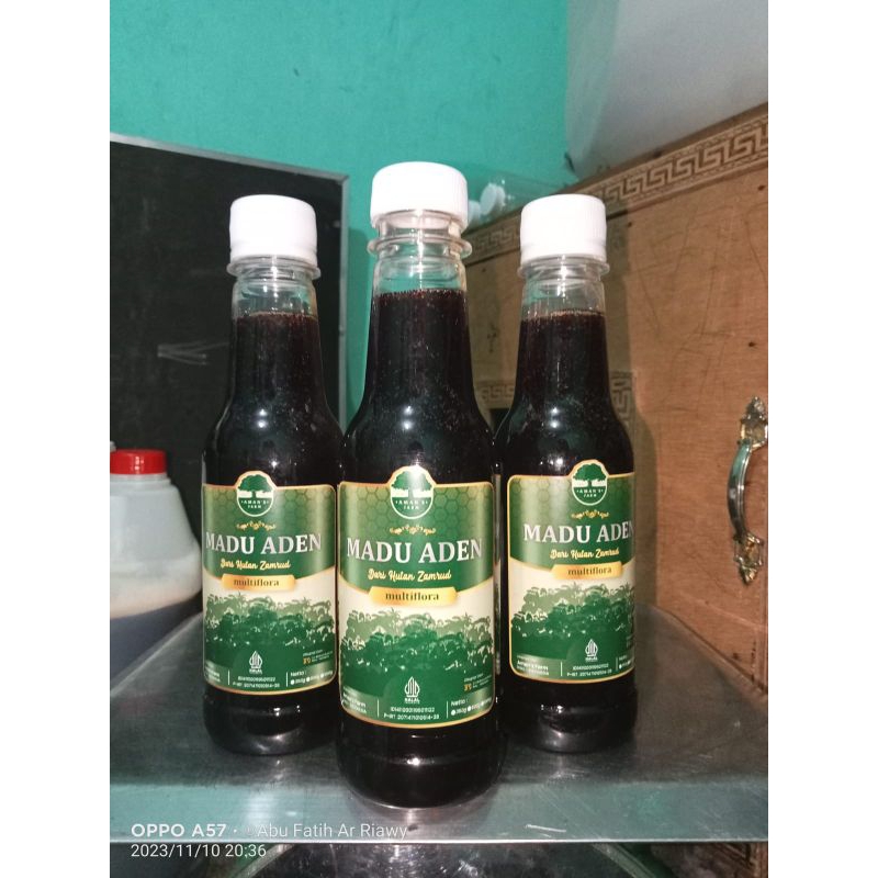 

Madu Aden Multiflora Hutan zamrud 350gr