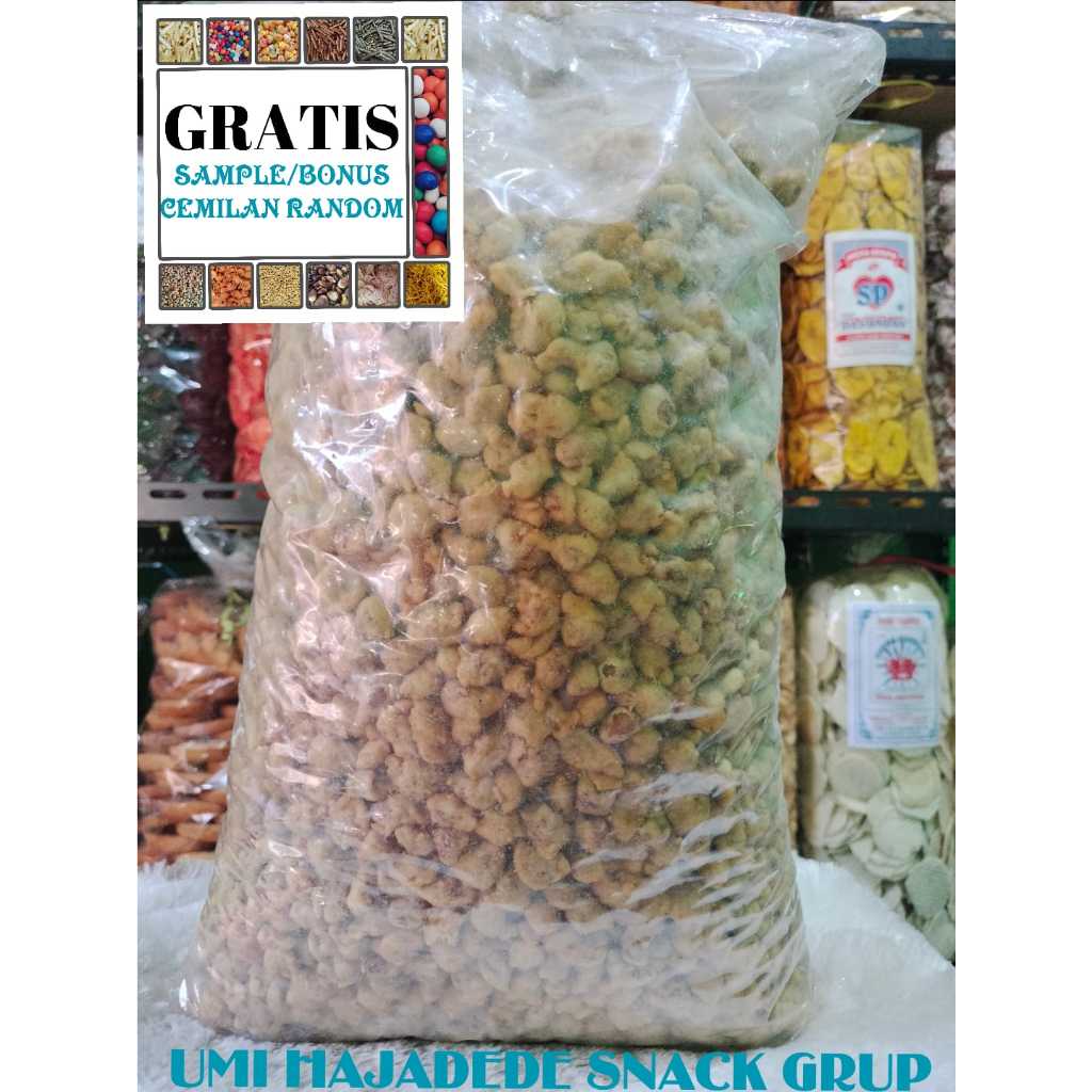 

(GRATIS BONUS) CEMILAN 1KG KACANG BANDUNG