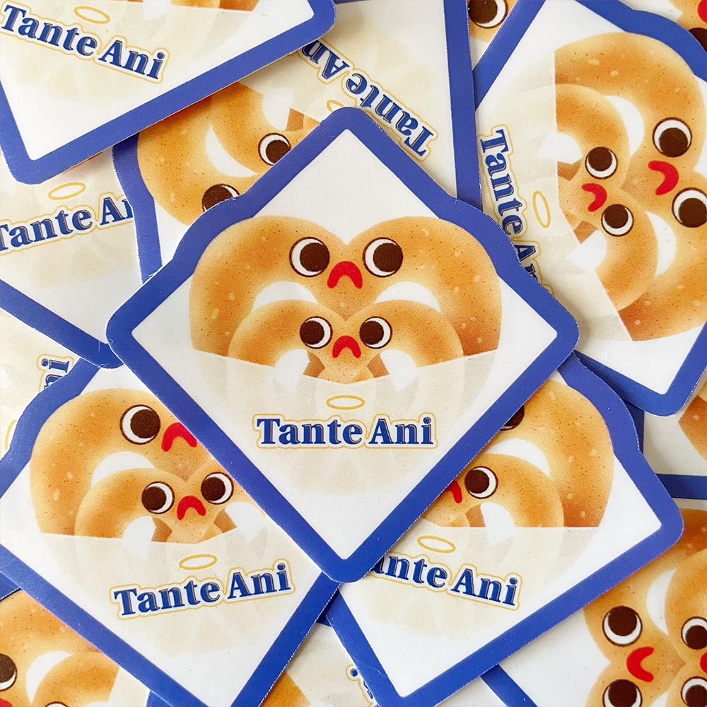 

Frshdough Factory Chubby Sticker - Tante Ani