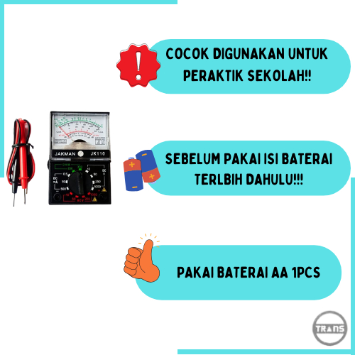 FREE Jakman Multi Tester 360/AVO Meter Smart / Multitester Besar/Digital/Kecil / Multitester Analog