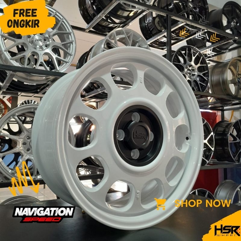 New Stock Velg Import Model Hsr KLG Ring17 Mobil Ayla Swift