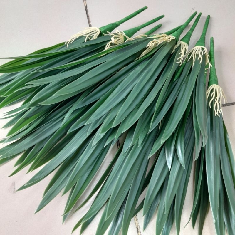 Tanaman Daun pandan palsu artificial / daun pandan latex/daun pandan bali