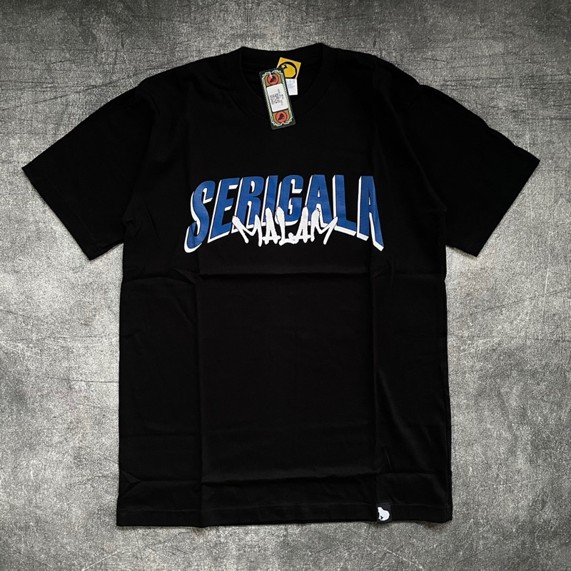 Gnobmel Tshirt SERIGALA MALAM x FROGSTONE - MB MASH UP Official Merchandise