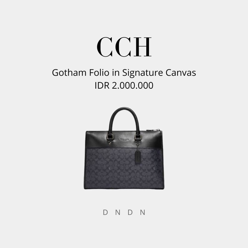 

Gotham Folio in Signature Canvas