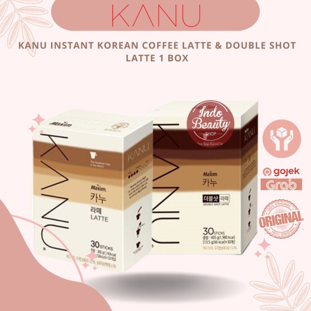 

Maxim Kanu Coffee Box - Kopi Instan Asli Korea 1 BOX isi 50 Sachet ( TIRAMISU - VANILA - DOLCE - DECAF LATTE )
