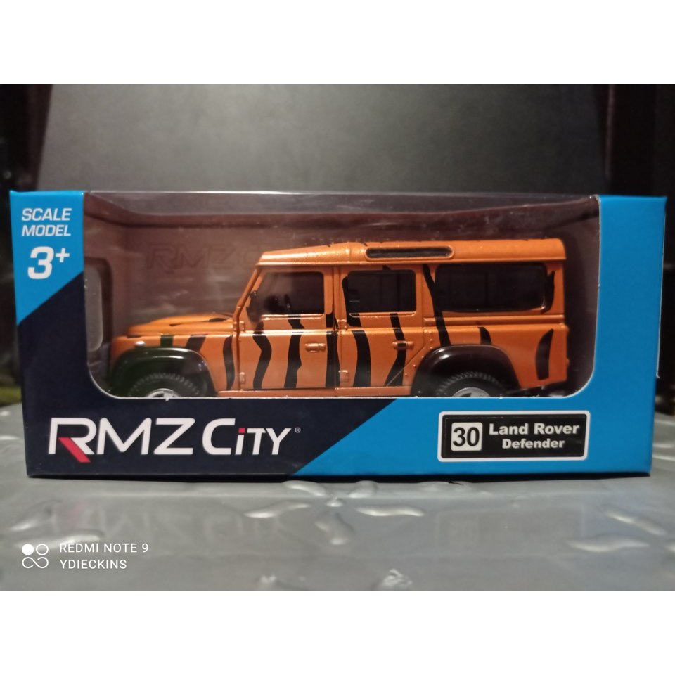 Diecast RMZ City Mainan Anak Miniatur Mobil Land Rover Defender - Tiger