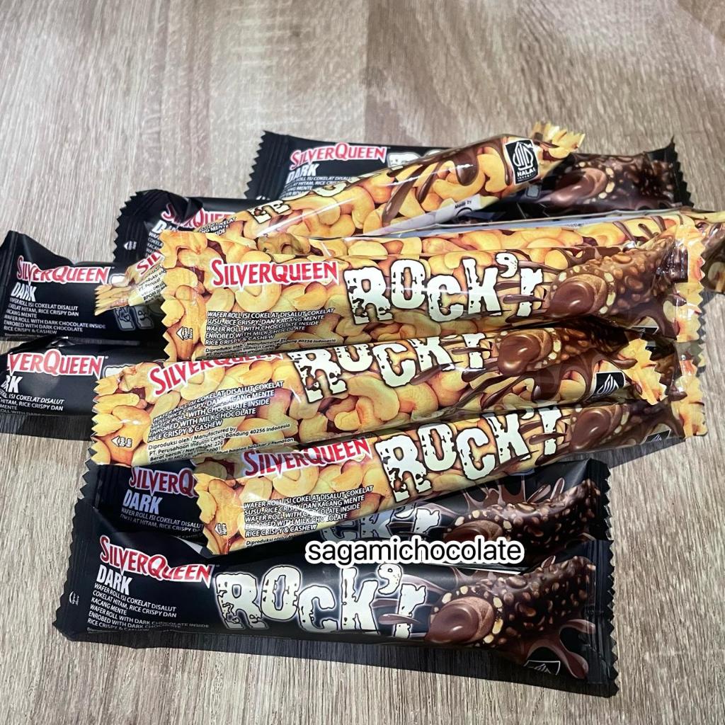 

COKELAT SILVER QUEEN ROCKR 22 GRAM ( 1 PC )