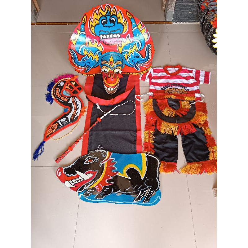 BARONGAN ANAK. PAKET BARONGAN ANAK KOMPLIT. BARONGAN. BARONGAN ANAK KOMPLIT