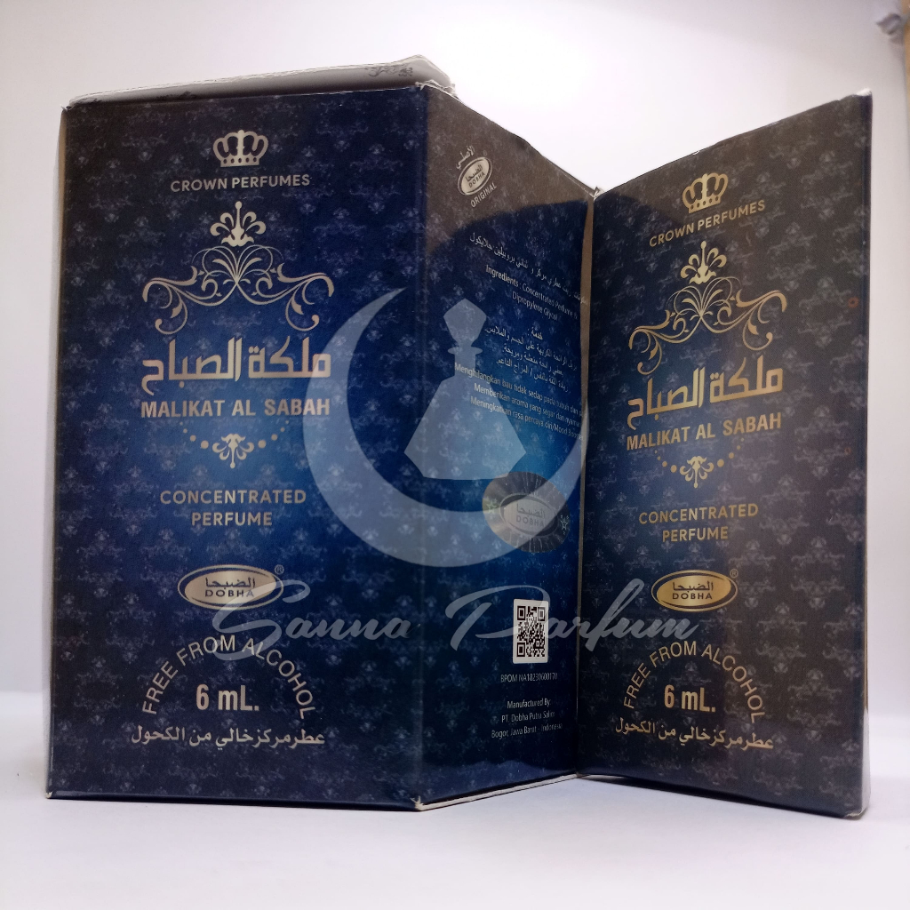 PARFUM MALIKA AL SABAH (malaikat subuh) 100% ori dobha non alkohol