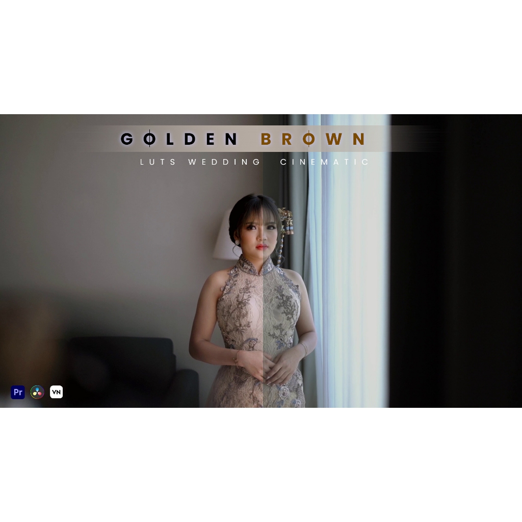 Wedding Luts Golden Brown Untuk Adobe Premiere Pro VN dan Davinci Resolve | Android iOS PC