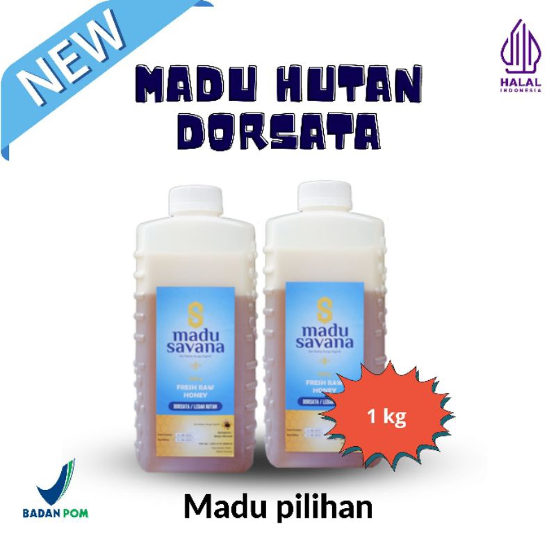 

madu savana hutan liar lebah dorsata 1kg