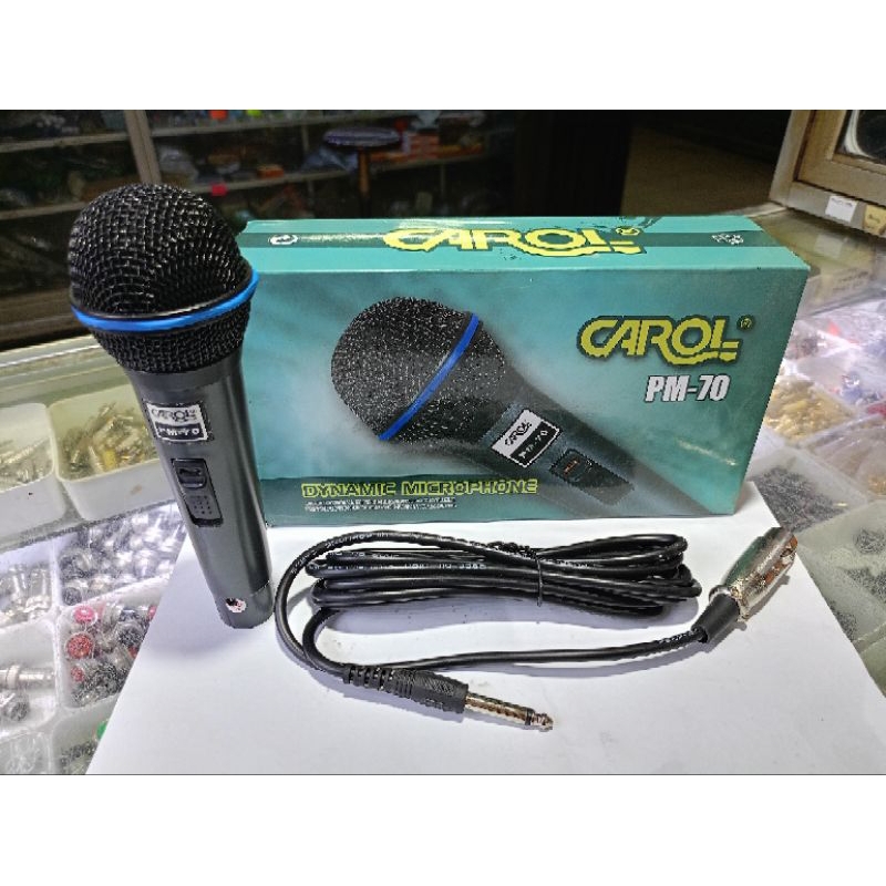 MIC CAROL PM-70 / MICROPHONE CAROL PM-70 + KABEL