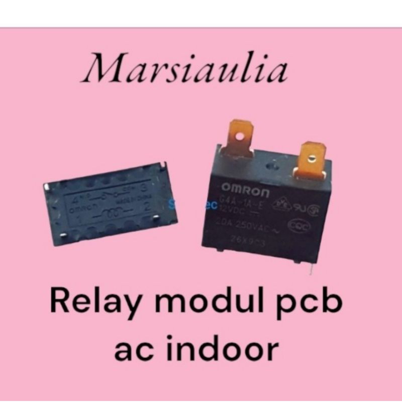 Relay rilay omron modul pcb ac indoor
