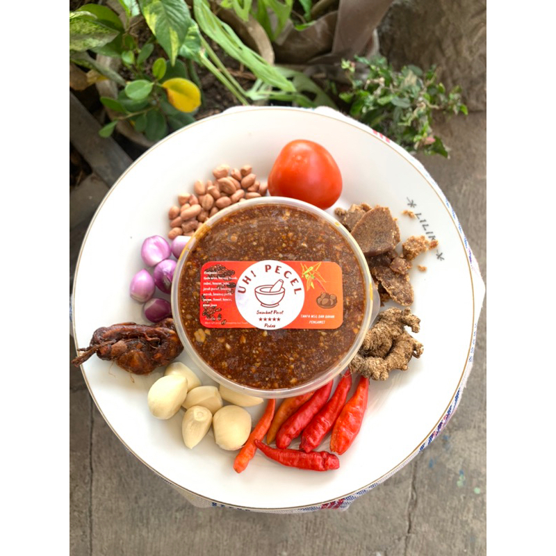 

Sambal pecel SPESIAL 500gr - Uh Pecel!