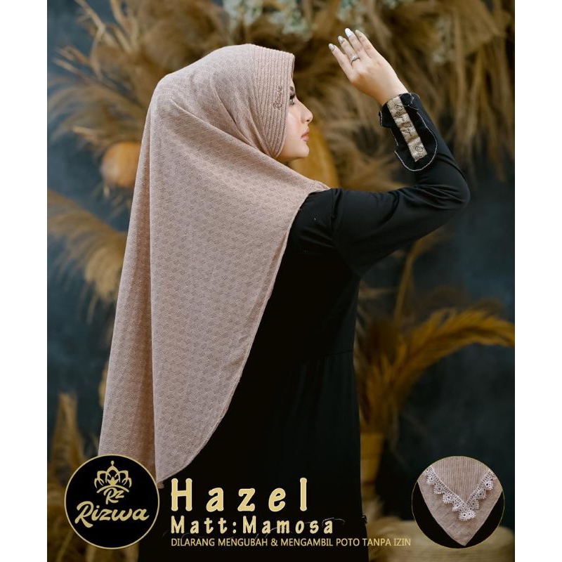 hazel Rizwa bergo instan premium