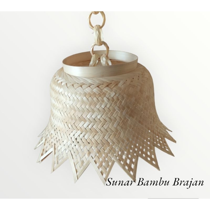 Kap Lampu Matahari | Kap Lampu Gantung | Kap Lampu Bambu | Kap Lampu Dekorasi | Kerajinan Bambu