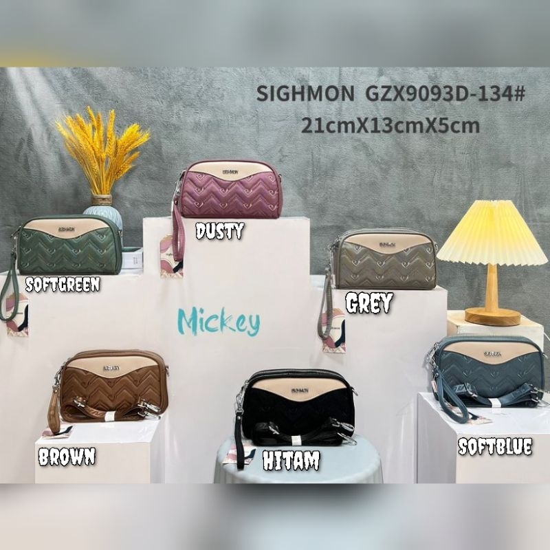 DOMPET/SELEMPANG ORI SIGHMON KANVAS SG9093 2Slet